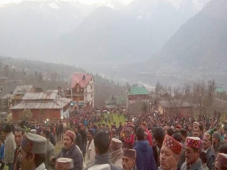 traditional function Ganer performed in Naggar
